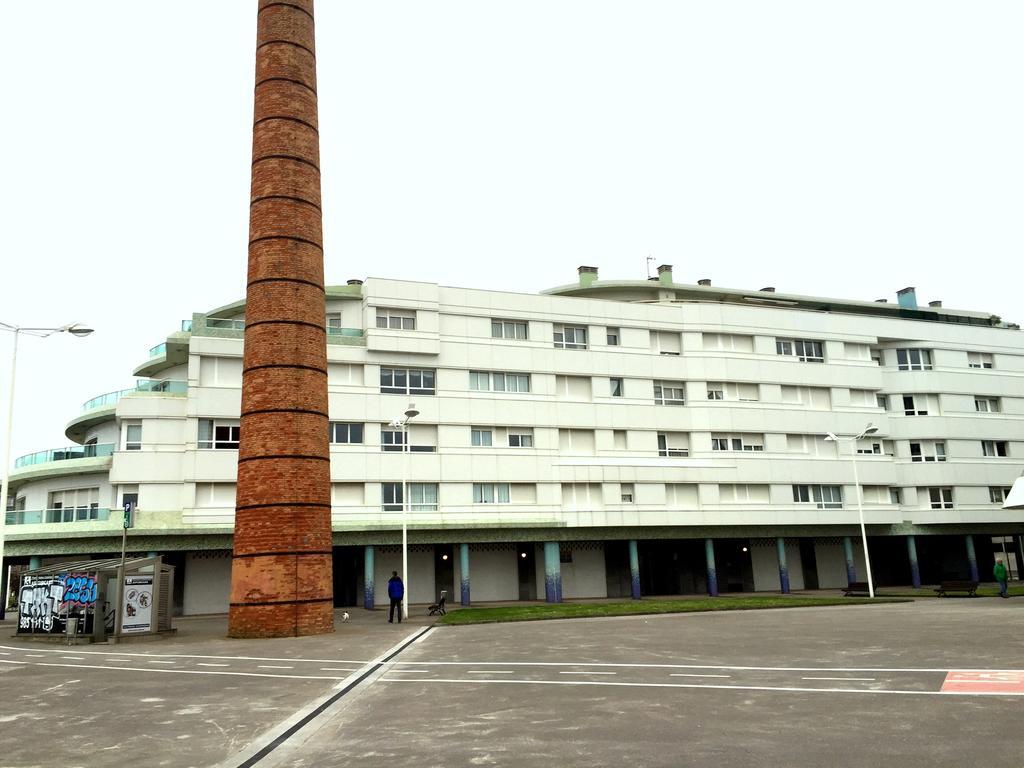 Apartamento Playa Poniente Gijón Esterno foto