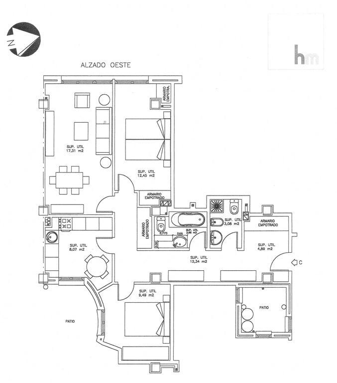 Apartamento Playa Poniente Gijón Esterno foto